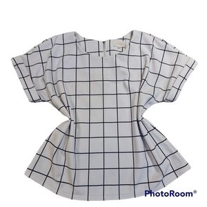 Mellóday Short Sleeve Office Blouse